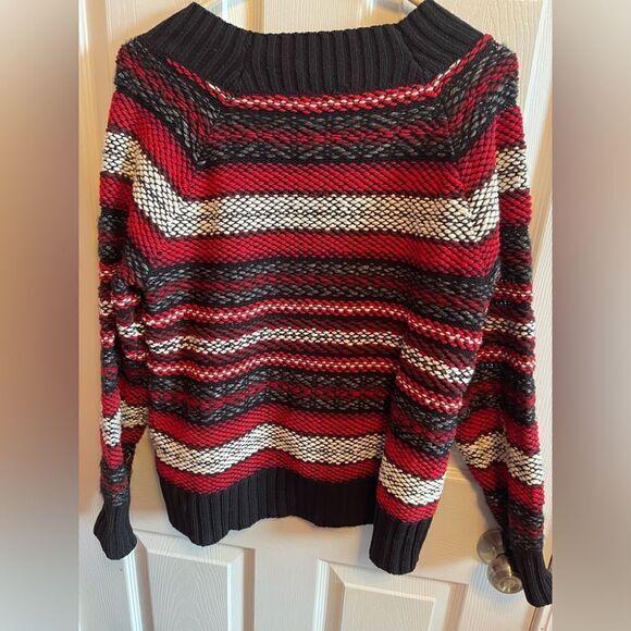 Chaps knitted sweater sz L - Picture 3 of 4